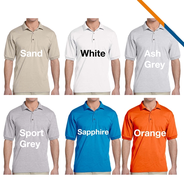 Gildan® 5.6oz 50/50 Cotton/Polyester Polo Shirts - Gildan® 5.6oz 50/50 Cotton/Polyester Polo Shirts - Image 5 of 6