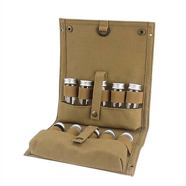 Portable Canvas Seasoning Storage Bag - Portable Canvas Seasoning Storage Bag - Image 0 of 3