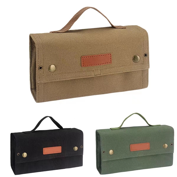 Portable Canvas Seasoning Storage Bag - Portable Canvas Seasoning Storage Bag - Image 1 of 3