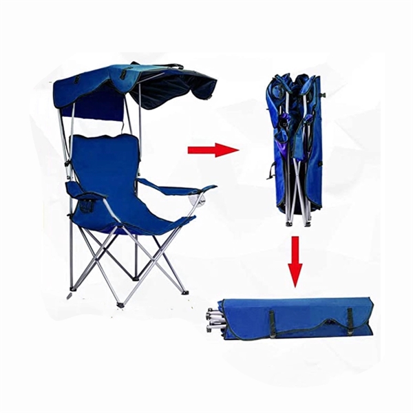 Portable Shade Folding Beach Chair - Portable Shade Folding Beach Chair - Image 1 of 1
