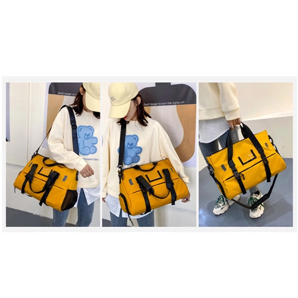 Gym Bag With Separate Shoe - Gym Bag With Separate Shoe - Image 2 of 3