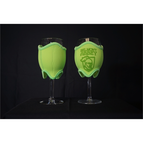 Neoprene Wine Glass Coolie - Neoprene Wine Glass Coolie - Image 2 of 3