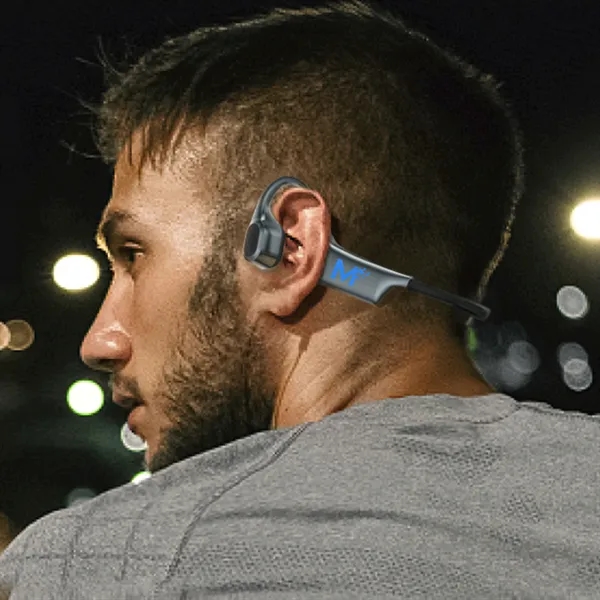 Alhambra Metallic Bone Conduction Bluetooth Earbuds - Alhambra Metallic Bone Conduction Bluetooth Earbuds - Image 6 of 9