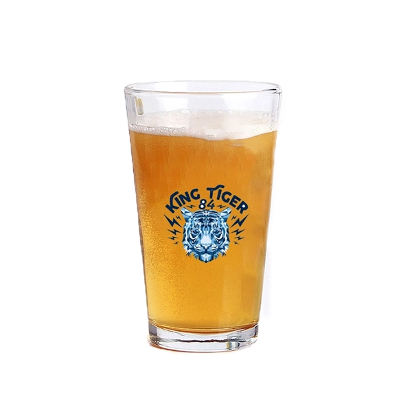 15 oz Beer Pint Glass Drinkware - 15 oz Beer Pint Glass Drinkware - Image 0 of 1
