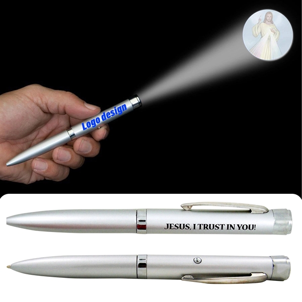 Promotional LED Logo Projector Pen - Promotional LED Logo Projector Pen - Image 0 of 1