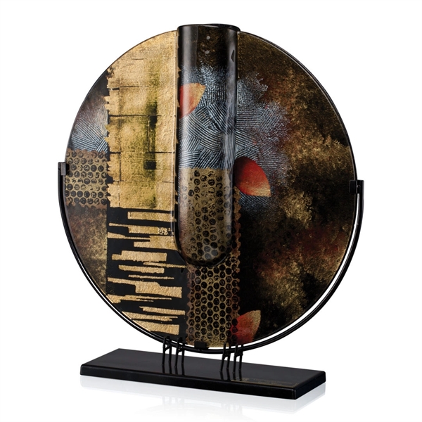 Oxford Artglass Award -  Contoured Round