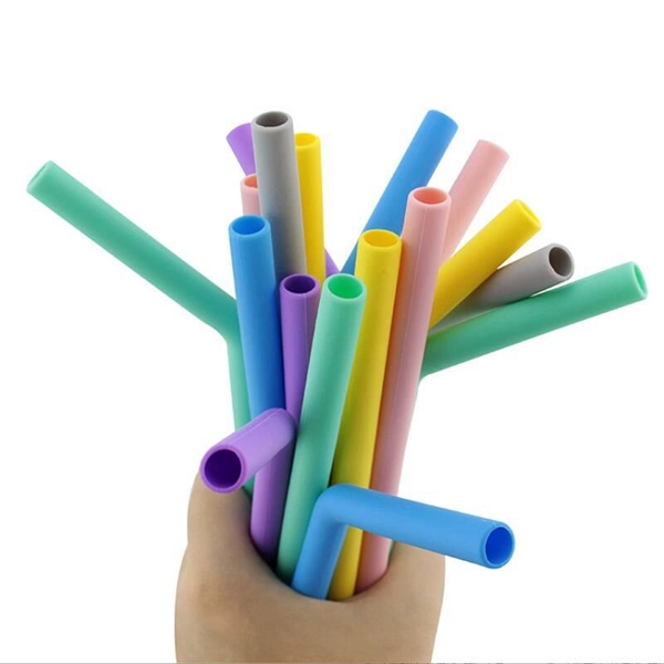 Reusable Silicone Straws - Reusable Silicone Straws - Image 0 of 1