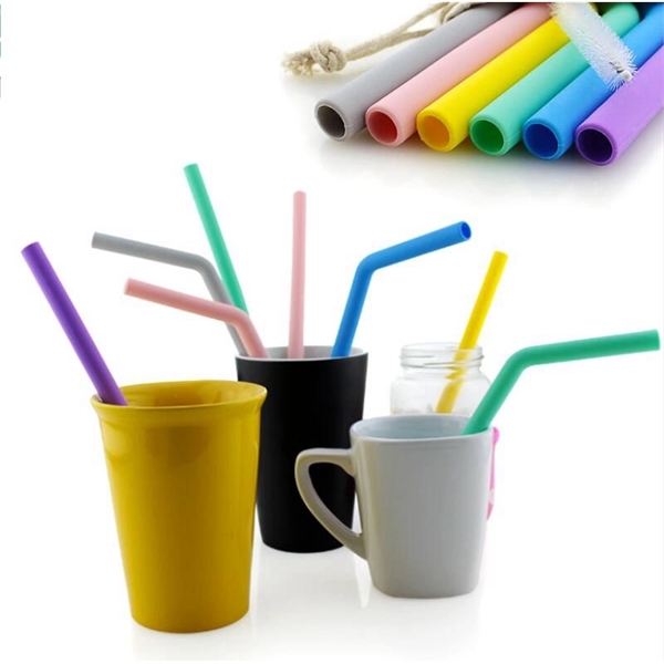 Reusable Silicone Straws - Reusable Silicone Straws - Image 1 of 1