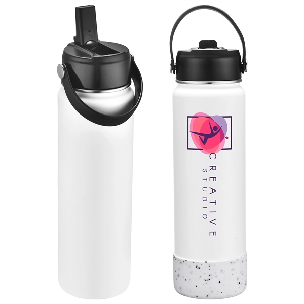 Volare 27 oz Vacuum Insulated Bottle with Flip Top Spout - Volare 27 oz Vacuum Insulated Bottle with Flip Top Spout - Image 3 of 3
