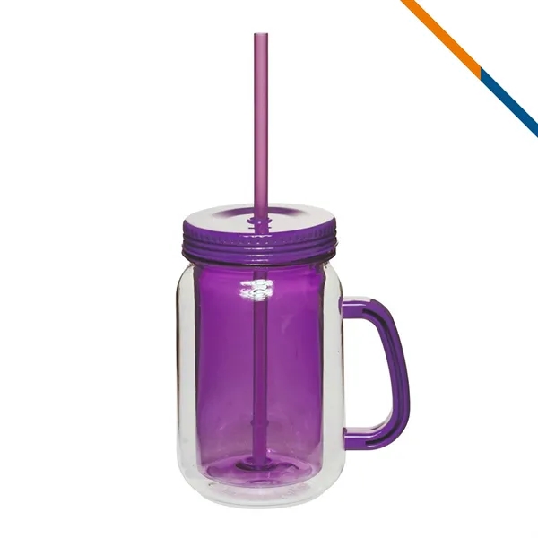Impolia Mason Jar - 17 OZ. - Impolia Mason Jar - 17 OZ. - Image 6 of 8