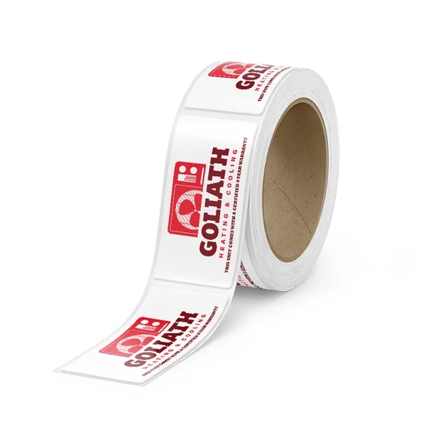 Custom Rectangle Roll Labels