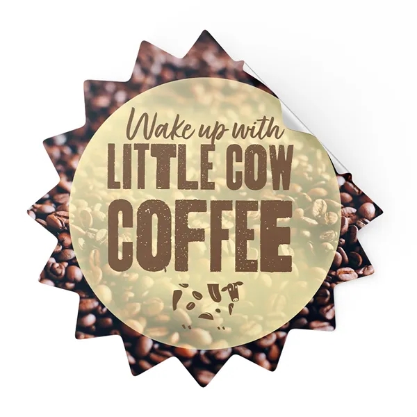 4-Color Process Outdoor Decals - White Vinyl