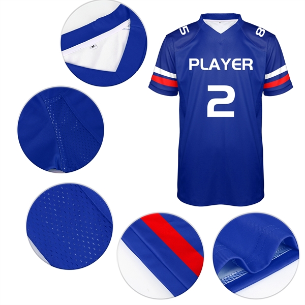 Men's Custom Performance Personalized Rugby Jersey - Men's Custom Performance Personalized Rugby Jersey - Image 1 of 4