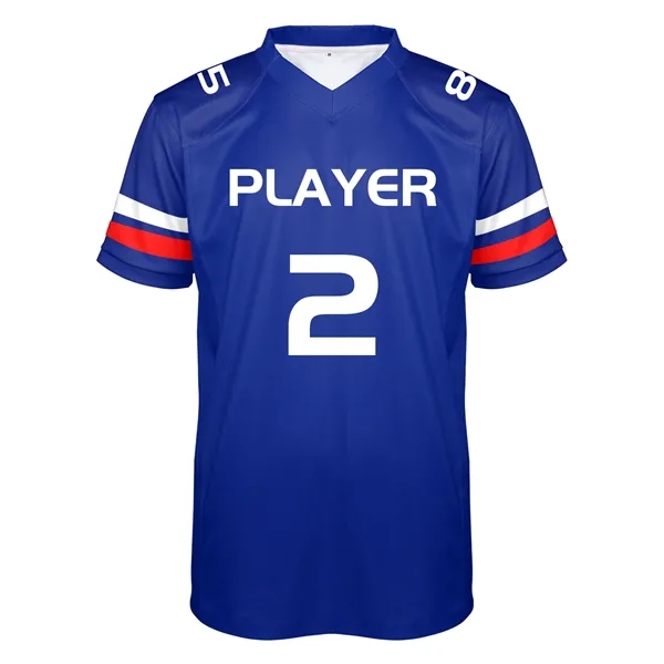 Men's Custom Performance Personalized Rugby Jersey - Men's Custom Performance Personalized Rugby Jersey - Image 2 of 4