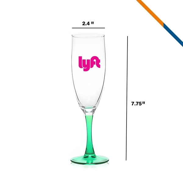 Sofier Champagne Flutes - 5.75 OZ. - Sofier Champagne Flutes - 5.75 OZ. - Image 2 of 9