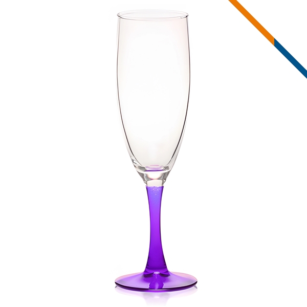 Sofier Champagne Flutes - 5.75 OZ. - Sofier Champagne Flutes - 5.75 OZ. - Image 3 of 9