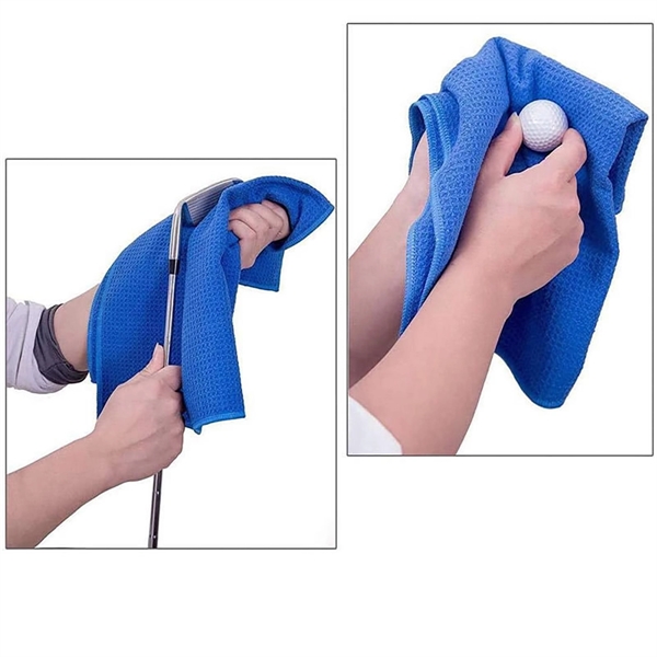 Custom Trifold Golf Towel - Custom Trifold Golf Towel - Image 1 of 5
