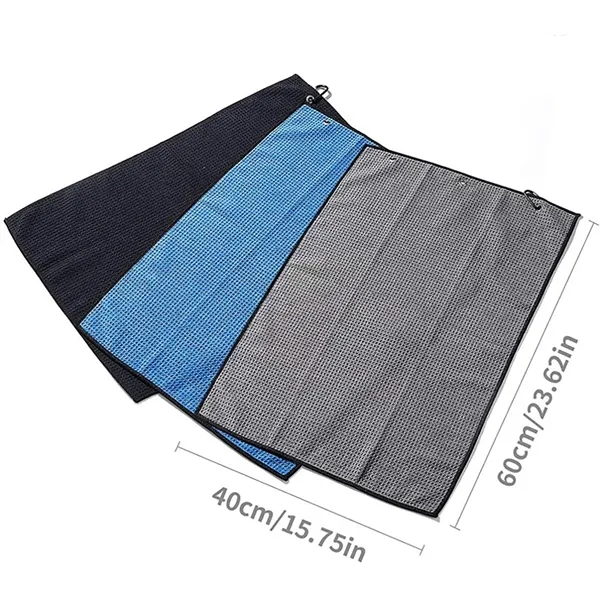 Custom Trifold Golf Towel - Custom Trifold Golf Towel - Image 3 of 5