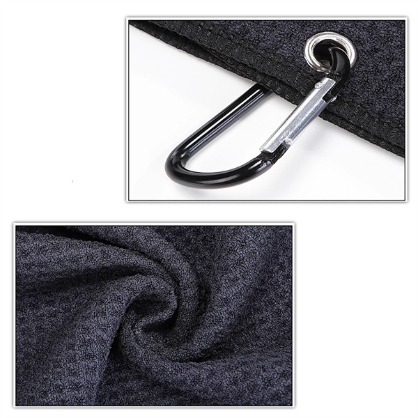 Custom Trifold Golf Towel - Custom Trifold Golf Towel - Image 4 of 5