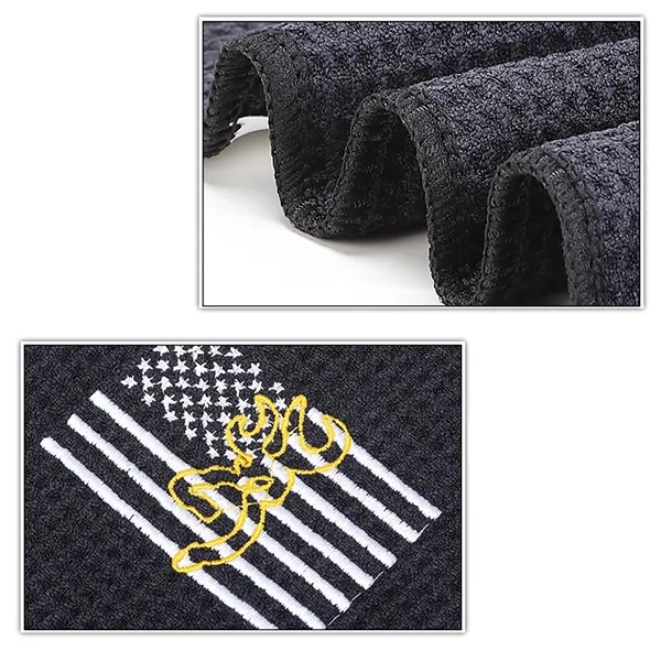 Custom Trifold Golf Towel - Custom Trifold Golf Towel - Image 5 of 5