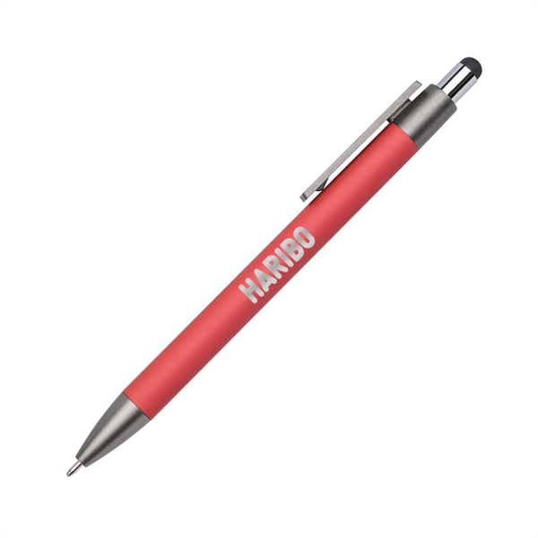 Hughes Metal Pen w/Wood Clip & Black Refill - Hughes Metal Pen w/Wood Clip & Black Refill - Image 7 of 10