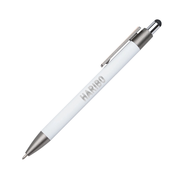 Hughes Metal Pen w/Wood Clip & Black Refill - Hughes Metal Pen w/Wood Clip & Black Refill - Image 9 of 10