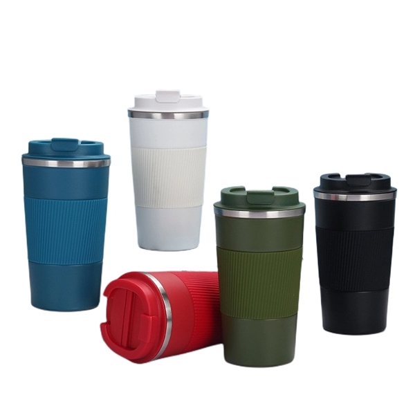13/17 oz Insulated Double Wall Stainless Travel Coffee Mug - 13/17 oz Insulated Double Wall Stainless Travel Coffee Mug - Image 14 of 16