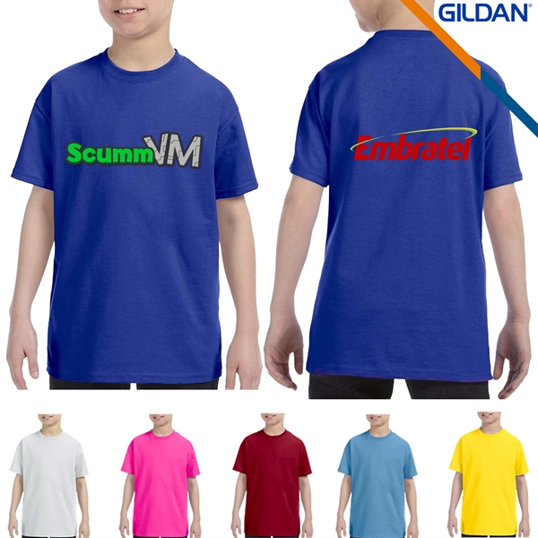 Gildan® 5.3 oz Heavy Cotton Youth T-Shirts - Gildan® 5.3 oz Heavy Cotton Youth T-Shirts - Image 0 of 10