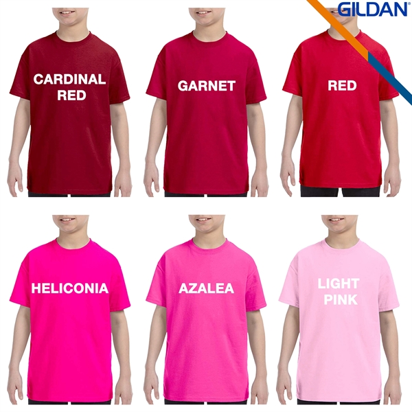 Gildan® 5.3 oz Heavy Cotton Youth T-Shirts - Gildan® 5.3 oz Heavy Cotton Youth T-Shirts - Image 3 of 10