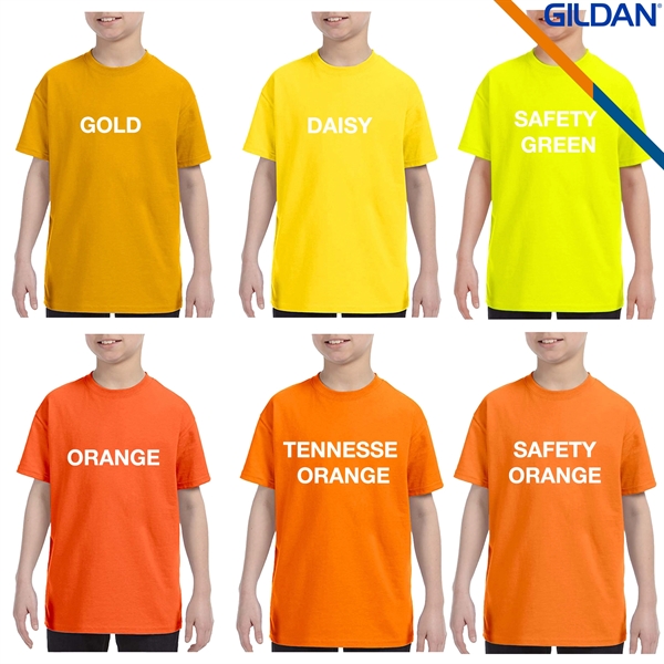 Gildan® 5.3 oz Heavy Cotton Youth T-Shirts - Gildan® 5.3 oz Heavy Cotton Youth T-Shirts - Image 6 of 10