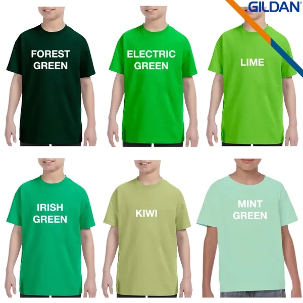 Gildan® 5.3 oz Heavy Cotton Youth T-Shirts - Gildan® 5.3 oz Heavy Cotton Youth T-Shirts - Image 7 of 10