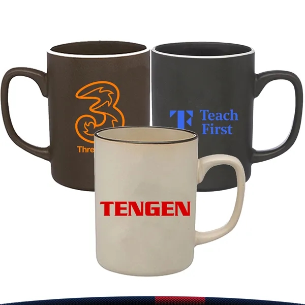 20 oz. Zorax Wide Body Ceramic Mugs - 20 oz. Zorax Wide Body Ceramic Mugs - Image 0 of 5