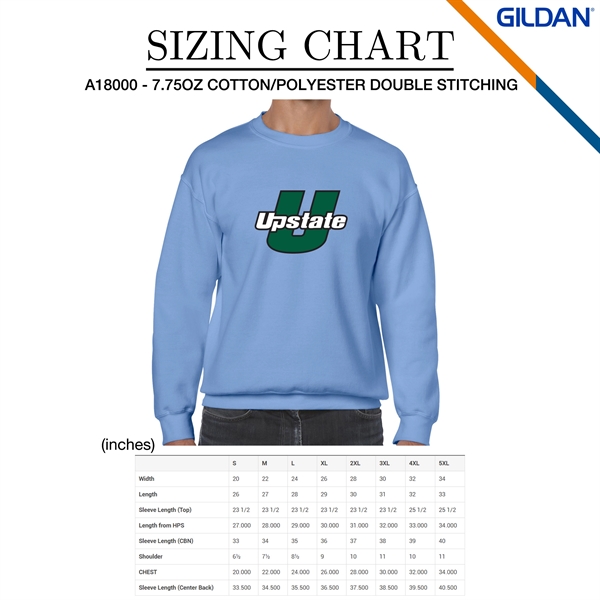 Gildan® Heavy Blend Adult Crewneck Sweatshirts - Gildan® Heavy Blend Adult Crewneck Sweatshirts - Image 2 of 9