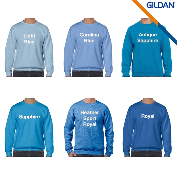 Gildan® Heavy Blend Adult Crewneck Sweatshirts - Gildan® Heavy Blend Adult Crewneck Sweatshirts - Image 3 of 9