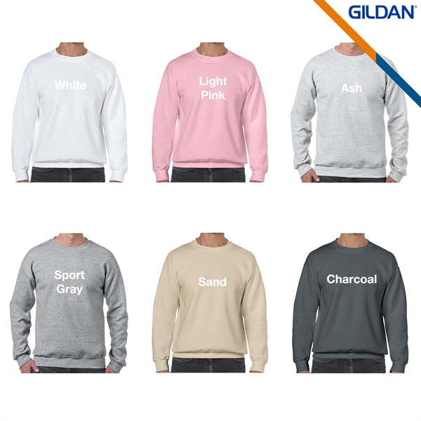 Gildan® Heavy Blend Adult Crewneck Sweatshirts - Gildan® Heavy Blend Adult Crewneck Sweatshirts - Image 7 of 9