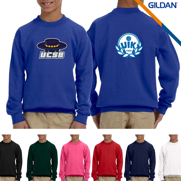 Gildan® Heavy Blend Youth Crew Sweatshirts - Gildan® Heavy Blend Youth Crew Sweatshirts - Image 0 of 4