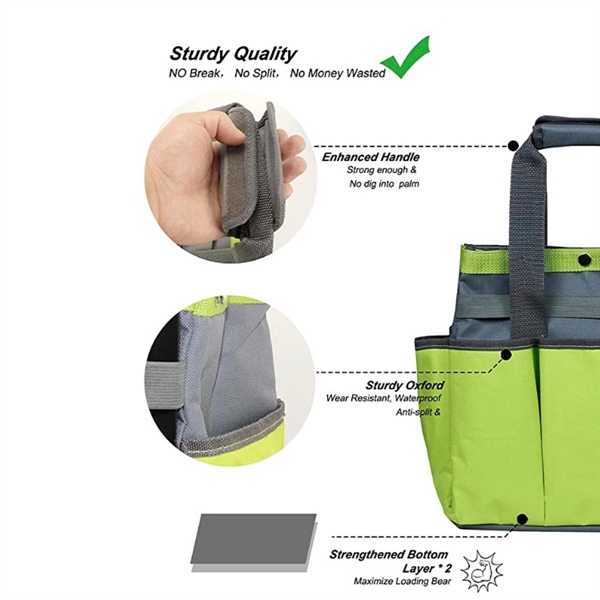 Gardening Tool Portable Storage Tote - Gardening Tool Portable Storage Tote - Image 2 of 2