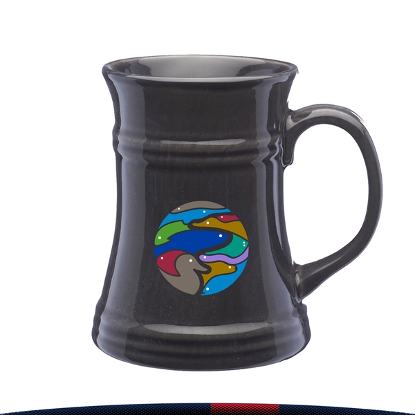 17 oz. Ceramic Beer Mugs - 17 oz. Ceramic Beer Mugs - Image 0 of 3