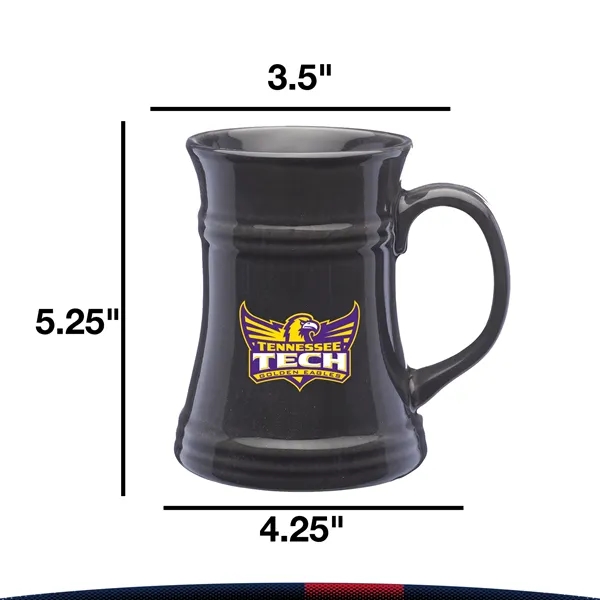 17 oz. Ceramic Beer Mugs - 17 oz. Ceramic Beer Mugs - Image 2 of 3