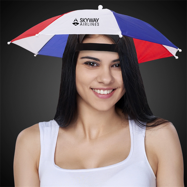 Patriotic Umbrella Hat - Patriotic Umbrella Hat - Image 0 of 2