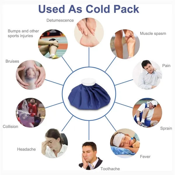 9" Ice Bags Hot Water Bag - 9" Ice Bags Hot Water Bag - Image 1 of 4