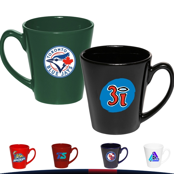 12 oz. Blint Ceramic Latte Custom Mugs - 12 oz. Blint Ceramic Latte Custom Mugs - Image 0 of 8