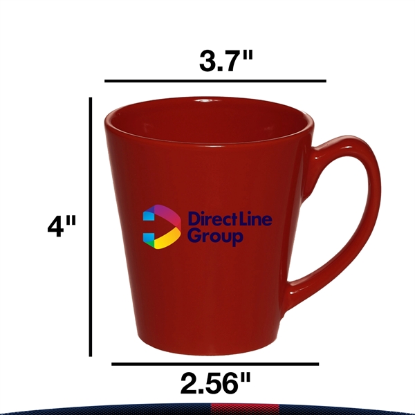 12 oz. Blint Ceramic Latte Custom Mugs - 12 oz. Blint Ceramic Latte Custom Mugs - Image 2 of 8