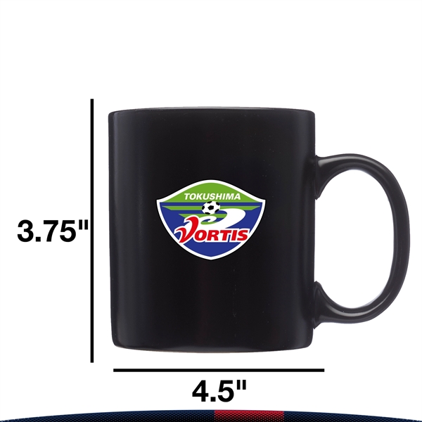 11 oz. Trin Matte Two-Tone Coffee Mugs - 11 oz. Trin Matte Two-Tone Coffee Mugs - Image 2 of 9