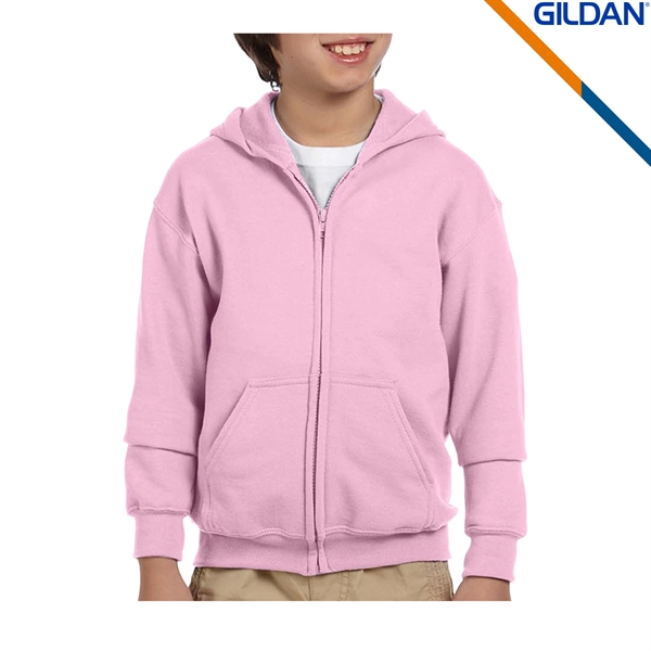 Gildan® Heavy Blend Youth Full Zipper Sweatshirts - Gildan® Heavy Blend Youth Full Zipper Sweatshirts - Image 4 of 10