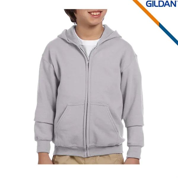 Gildan® Heavy Blend Youth Full Zipper Sweatshirts - Gildan® Heavy Blend Youth Full Zipper Sweatshirts - Image 5 of 10