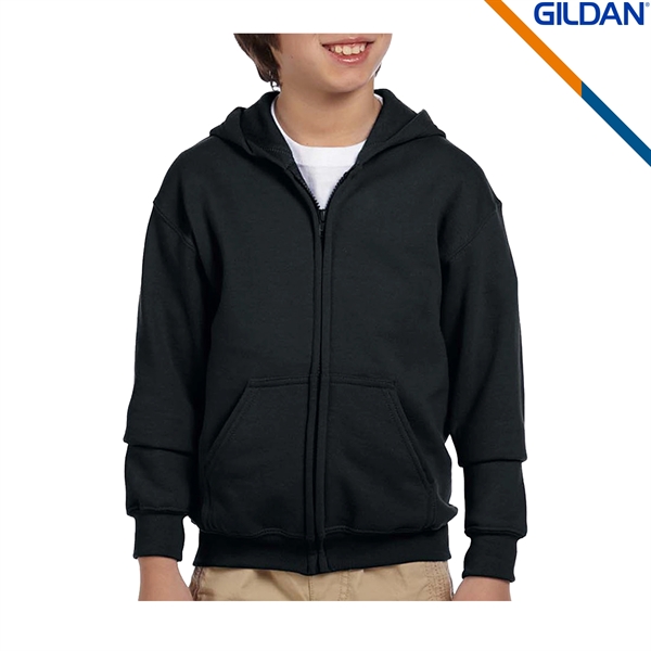 Gildan® Heavy Blend Youth Full Zipper Sweatshirts - Gildan® Heavy Blend Youth Full Zipper Sweatshirts - Image 7 of 10