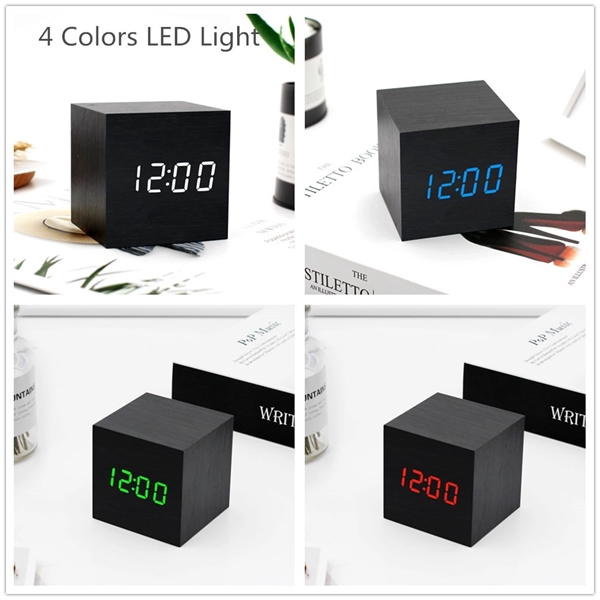 Cube LED Alarm Clock - Cube LED Alarm Clock - Image 2 of 6