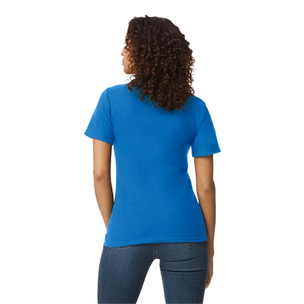 Gildan Ladies' Softstyle Double Pique Polo - Gildan Ladies' Softstyle Double Pique Polo - Image 19 of 44