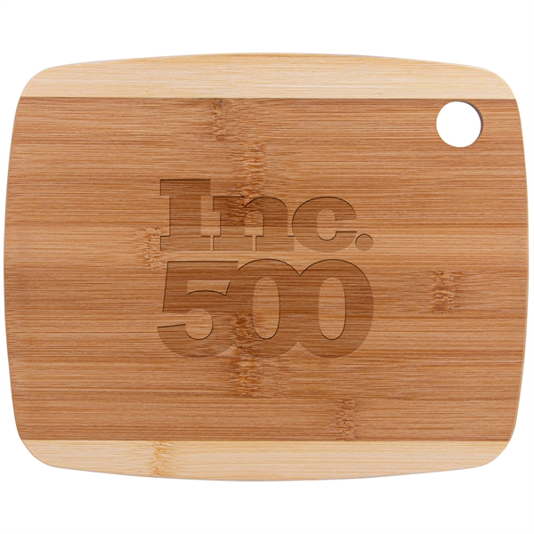 The Gosford 11-Inch Two-Tone Bamboo Cutting Board - The Gosford 11-Inch Two-Tone Bamboo Cutting Board - Image 0 of 5